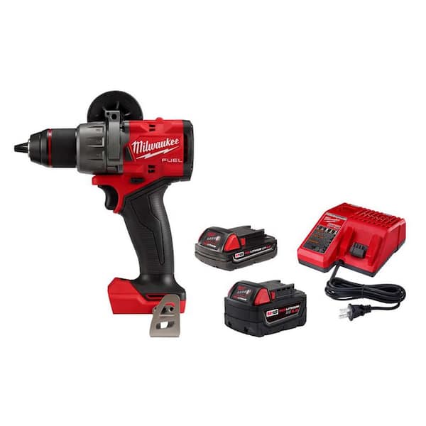 Milwaukee M18 FUEL 18-Volt Lithium-Ion Brushless Cordless Hammer Drill