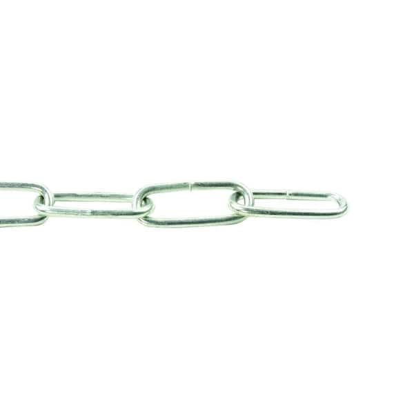 Everbilt #135 x 15 ft. Zinc Plated Steel Handy Link Chain