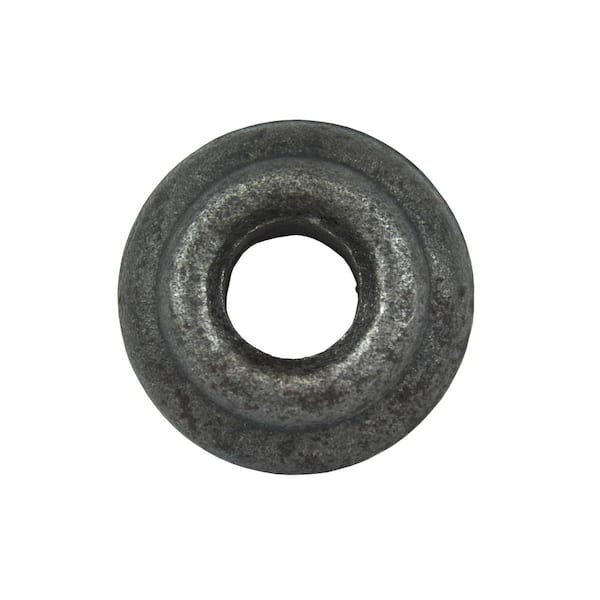 arteferro 1-9/16 in. x 1 in. 9/16 in. Round Hole Raw Iron Picket Bushing