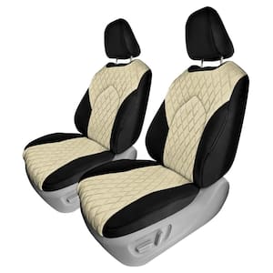 Neoprene Custom Fit Seat Covers for 2020-2024 Toyota Highlander Beige - Front Set