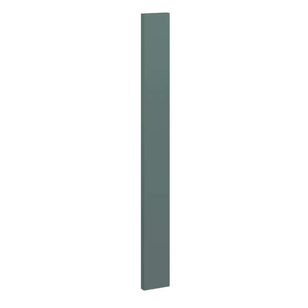Washington Franklin Hargrove 6 in. W x 0.75 in.D x 42 in. H in Verdant Green Kitchen Cabinet Filler Strip