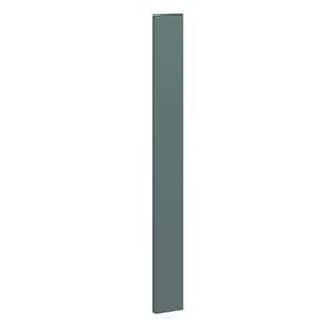 Washington Verdant Green Plywood Slab Assembled Kitchen Cabinet Filler Strip 3 in. W x 0.75 in. D x 96 in. H