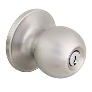 Simple Series Ball Stainless Steel Keyed Entry Door Knob