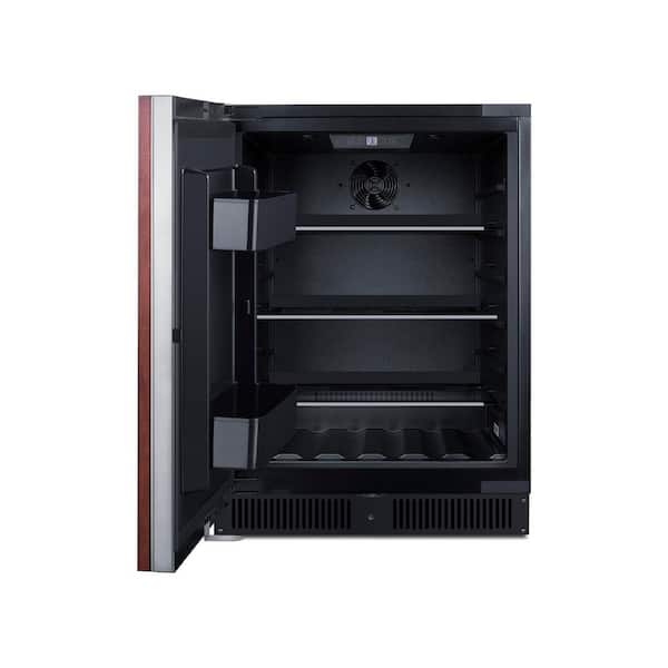 Summit Appliance 24 in. W 4.4-cu. ft. Mini Refrigerator in Panel