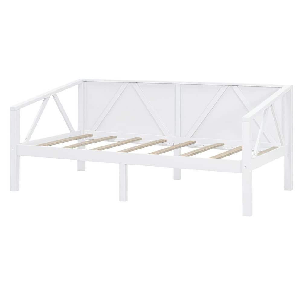 Espresso Brown Wood Frame Full Size Daybed with Wood Slat Support - thumbnail 4