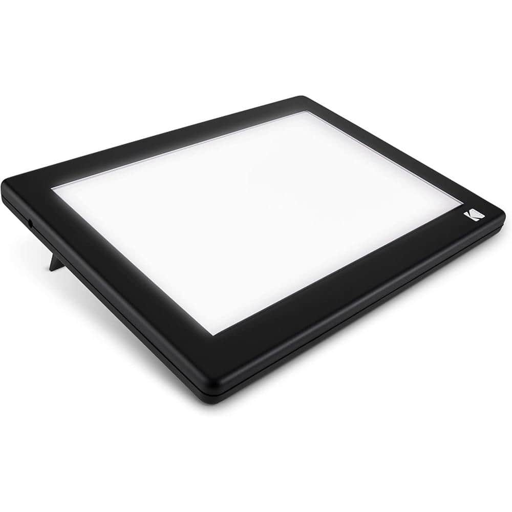 LED Light Box 12 in. x 8 in. Battery and USB Powered Light Pad for Negative