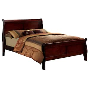 Louis Philippe III Cherry Queen Bed