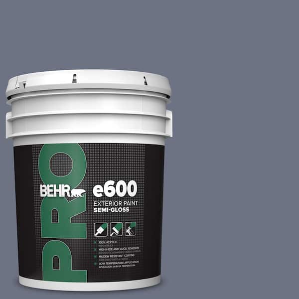 BEHR PRO 5 gal. #MQ5-11 Encore Semi-Gloss Exterior Paint