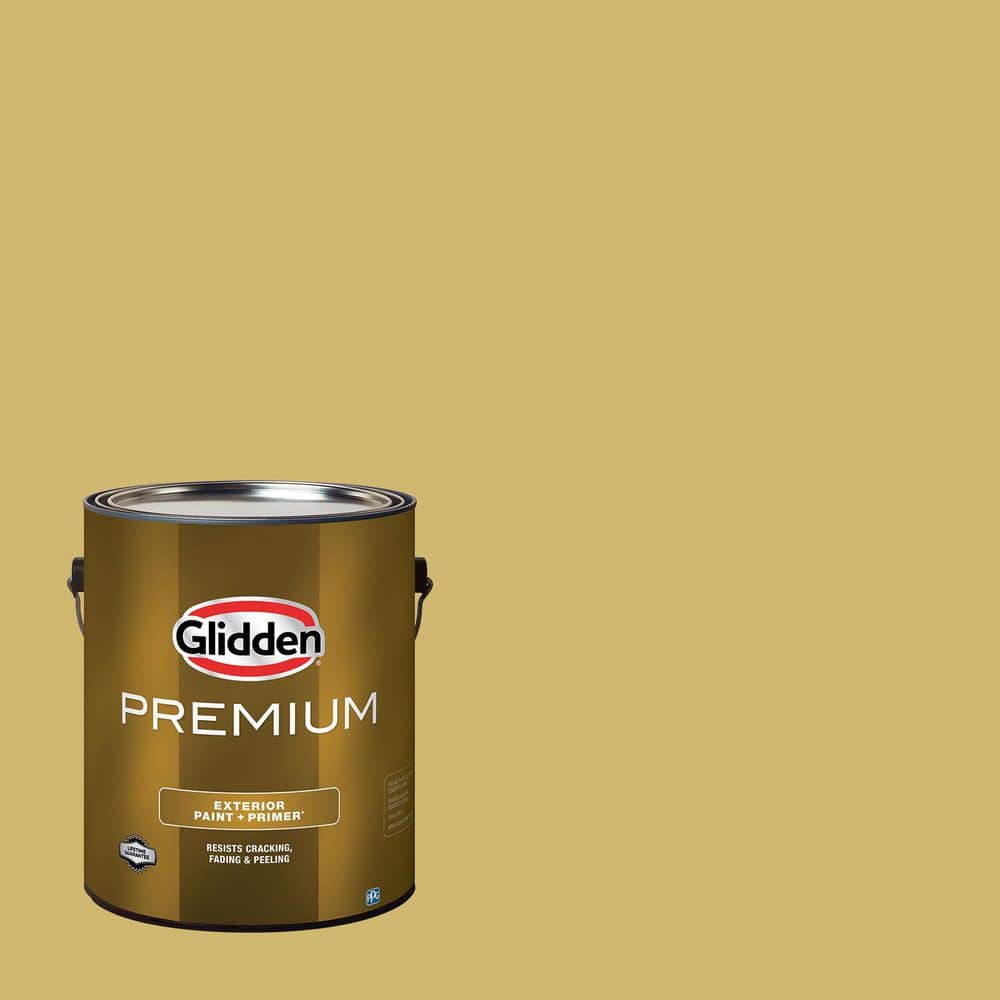 1-gal. Spicy Mustard PPG1108-5 Semi-Gloss Exterior Latex Paint price history on PriceWatchPro