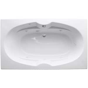 ProFlex 6 ft. Whirlpool Tub in White