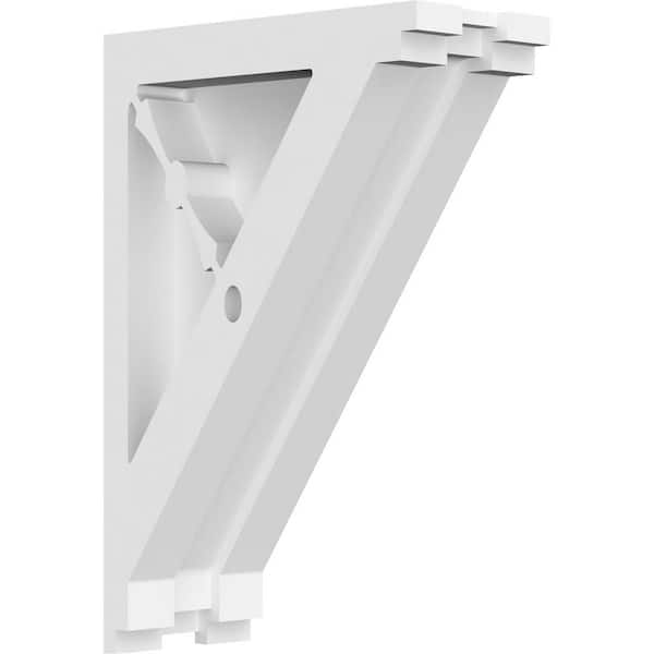 Ekena Millwork 1-7/8 in. x 6 in. x 4 in. PVC Artisan Corbel