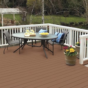 8 oz. #SC-152 Red Cedar Solid Color Waterproofing Exterior Wood Stain and Sealer Sample