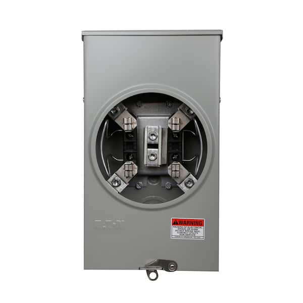 Eaton 200 Amp Overhead Ringless Horn Bypass Single Meter Socket-Duquesne Light