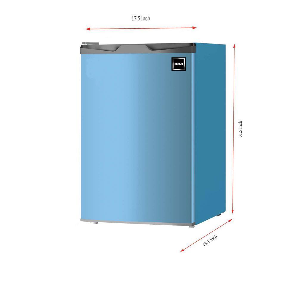Buy 3.2 cu. ft. Mini Fridge in Blue Online at Lowest Price in India