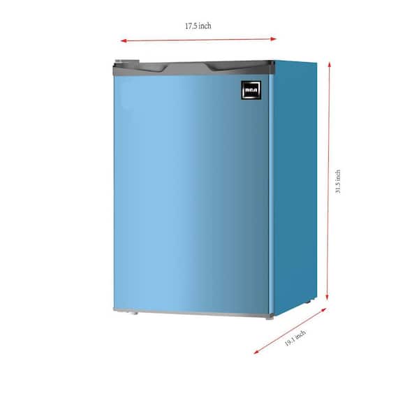 RCA RFR115-BLUE 1.6 Cubic Foot Mini Fridge, Blue,  price tracker /  tracking,  price history charts,  price watches,  price  drop alerts