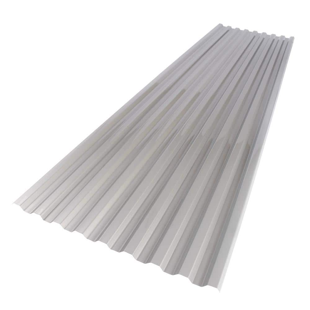 2.2 ft. x 10 ft. Corrugated Polycarbonate Roofing Panel in Solar Control Silver price history on PriceWatchPro