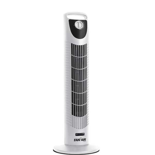FANFAIR 30.7 in. Oscillating Tower Fan with 3 Speeds