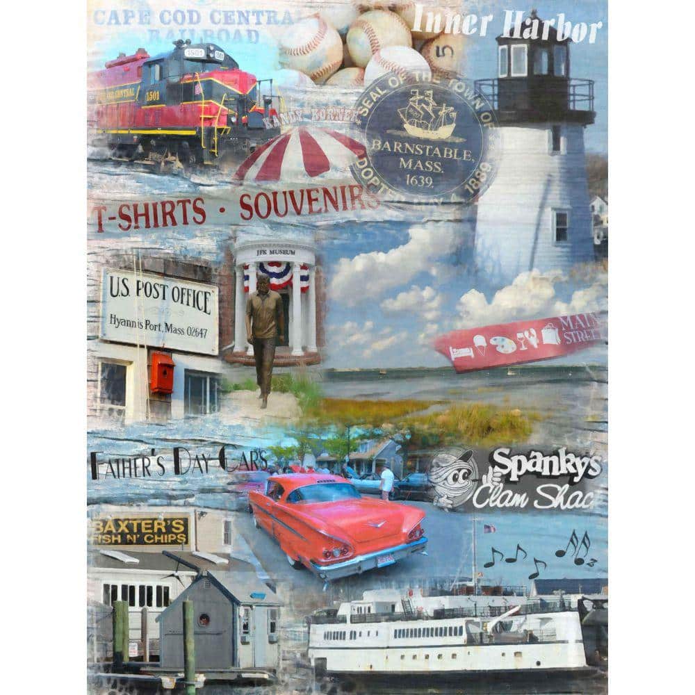 Inner Harbor by Grotto Studios 1 Piece Unframed Graphic Print Travel Poster Art Print 24 in. x 18 in. price history on PriceWatchPro