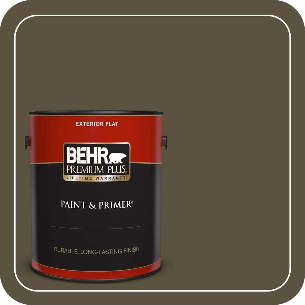 1 gal. #S-H-730 Eagle Rock Flat Exterior Paint & Primer price history on PriceWatchPro