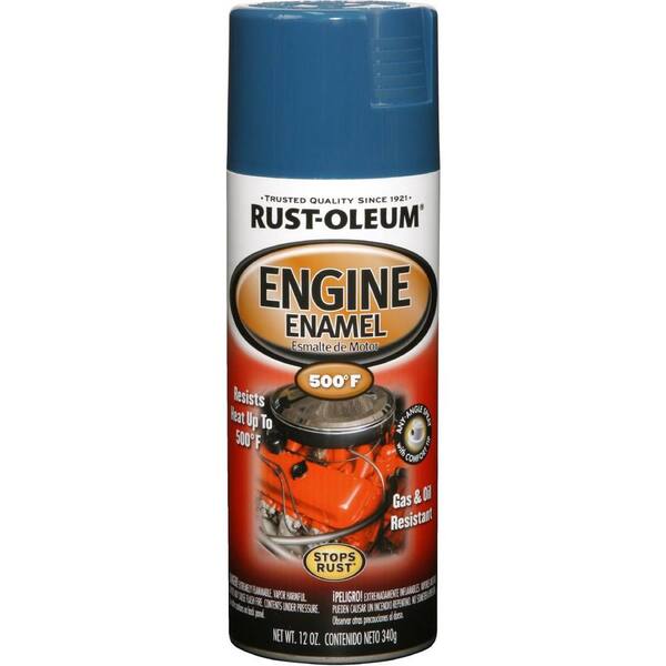 Rust-Oleum Automotive 12 oz. 500 Degree GM Blue Engine Enamel Spray Paint (6-Pack)