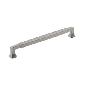 Stature 8-13/16 in. (224mm) Classic Satin Nickel Bar Cabinet Pull