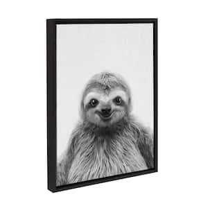 Sylvie "Sloth" by Tai Prints Framed Canvas Wall Art