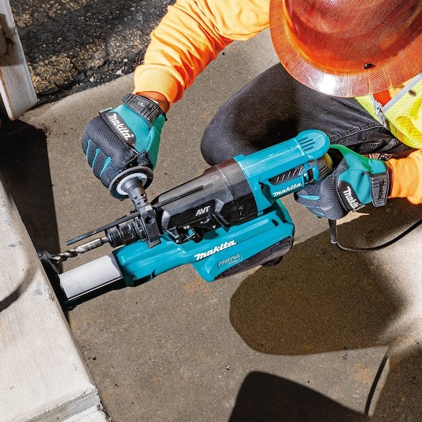 Makita 1 in. SDS-PLUS AVT Rotary Hammer, w/HEPA Dust Extractor, 3