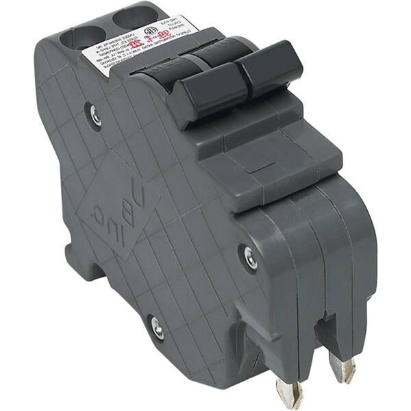 Federal Pacific - New UBIF Thin 25 Amp 1 in. 2-Pole Federal Pacific Stab-Lok Type NC Replacement Circuit Breaker