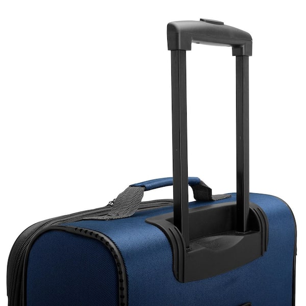  Take OFF Luggage 18 Inch Personal Item Removable Wheels  Suitcase 2.0 Converts from Carry-On into Under the Seat Luggage and fits  Sizers 18x14x8 Inches
