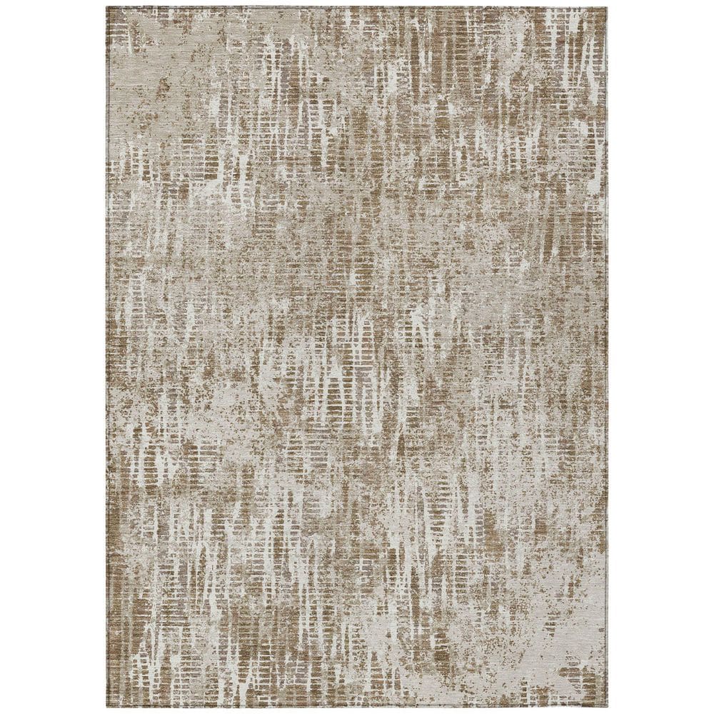 Chantille Machine Washable Indoor/Outdoor Abstract ACN2710 Beige 9 ft. x 12 ft. Area Rug price history on PriceWatchPro