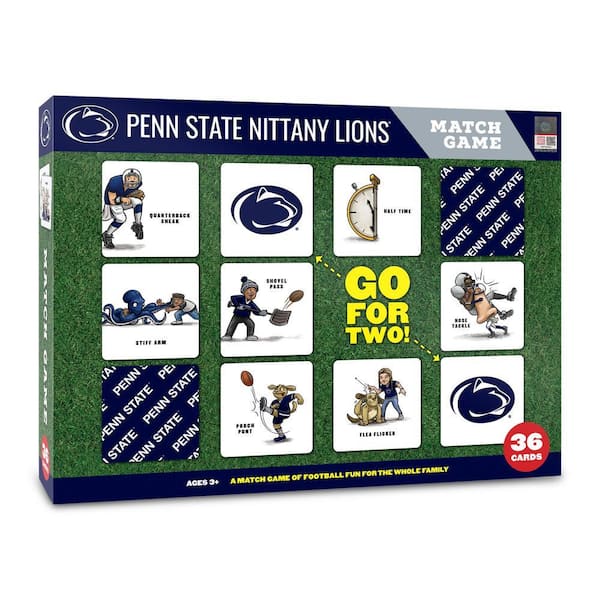 NCAA Penn State Nittany Lions Licensed Memory Match Game