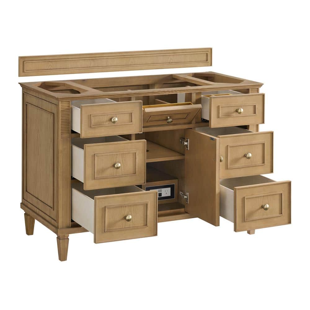 Lorelai 48" Light Natural Oak Single Vanity Base