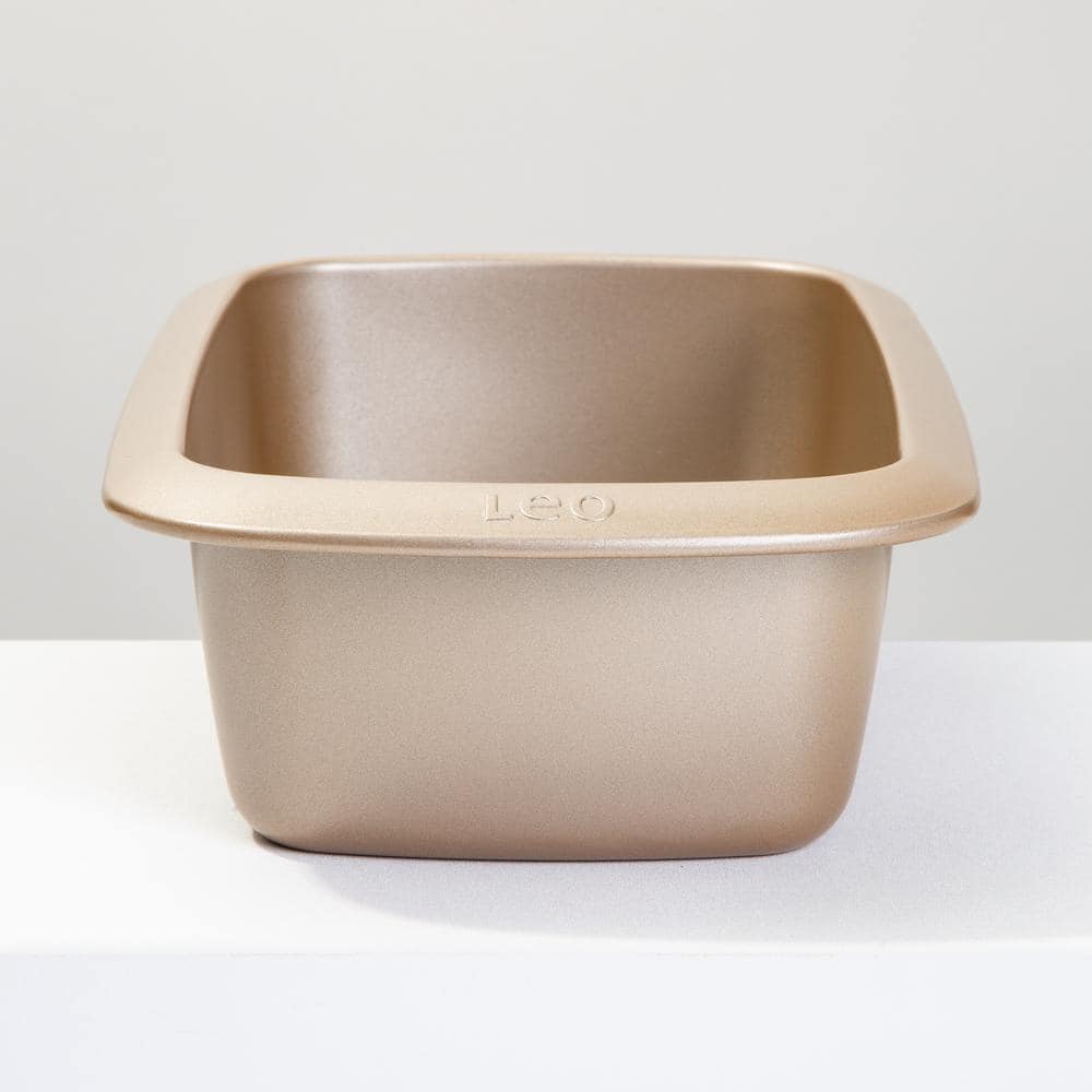 Leo Balance Beige Non-Stick Carbon Steel Loaf Pan