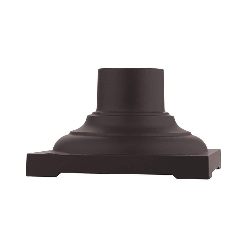 Bronze Cast Aluminum Outdoor Pier Mount Adapter