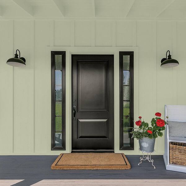Glidden Premium 1 qt. PPG1125-4 Olive Sprig Flat/Matte Exterior