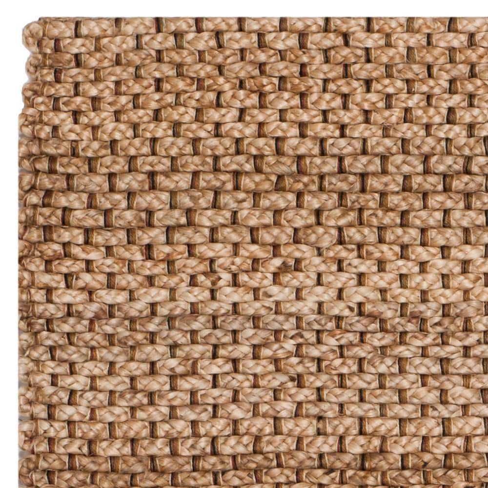 Natural Jute Flat Woven Reversible 3' x 5' Rug