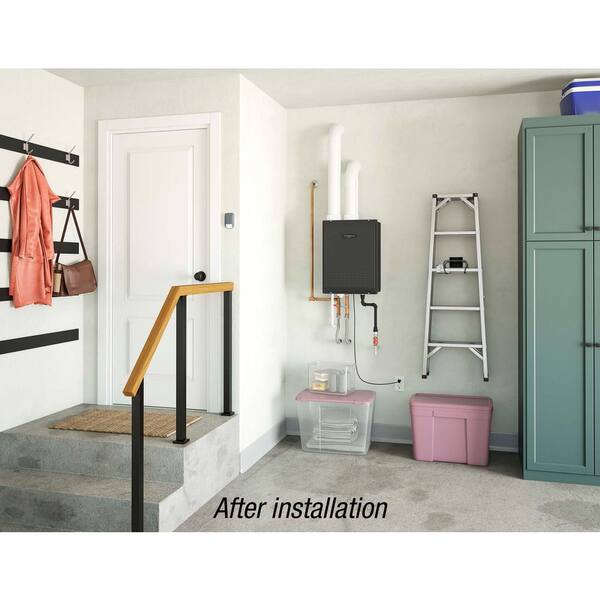 THERMALUX 9.8 GPM Natural Gas Indoor Condensing (Direct Vent) Residential Tankless  Water Heater - 180,000 BTU NERC98DV-NG - The Home Depot