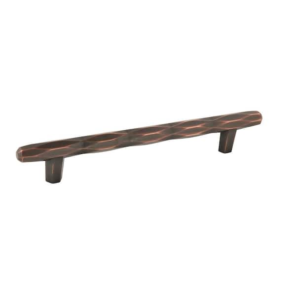 Amerock St. Vincent 6-5/16 in. (160mm) Modern Oil Rubbed Bronze Bar Cabinet Pull
