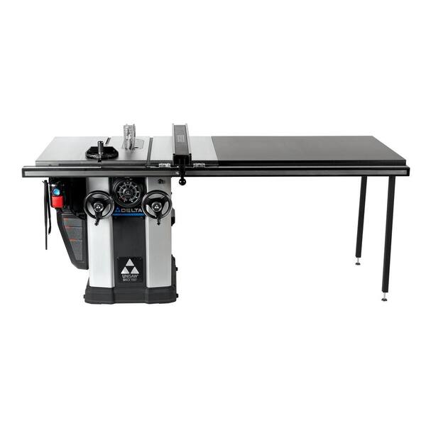 Delta 3 HP Left Tilt Unisaw Table Saw with 52 in. Biesemeyer Fence System