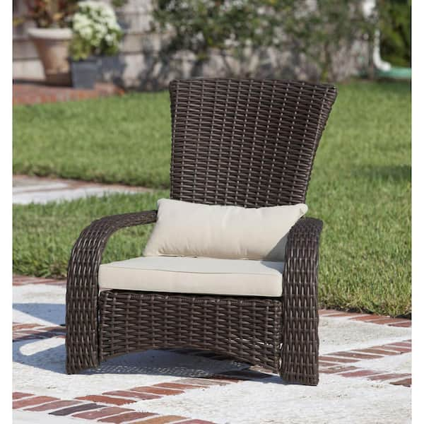 Patio sense coconino wicker adirondack chair sale