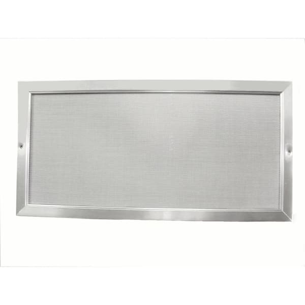 Unbranded 7 in. x 16 in. Aluminum Screen Vent