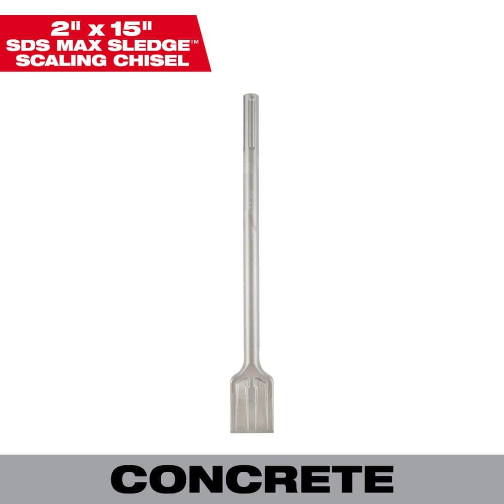 2 in. x 15 in. SLEDGE SDS-MAX Scaling Chisel price history on PriceWatchPro