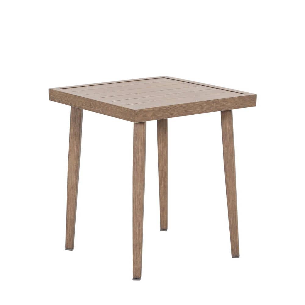 Aluminum Outdoor Side Table, Pool Lounge Chair Side Table, Weather Resistan