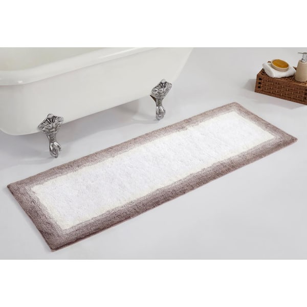 Better Trends Torrent Collection Beige 20" x 60" 100% Cotton Bath Rug