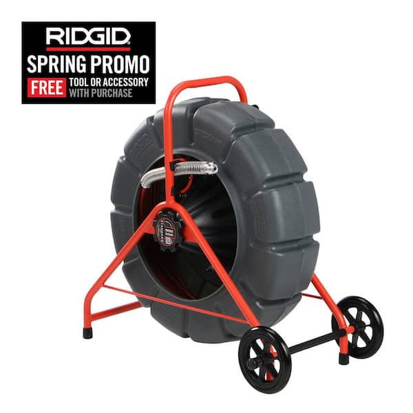 SeeSnake Standard Sewer/Drain/Pipe Inspection Camera Reel (200 ft. Cable for 2 in.-12 in. Lines) + TruSense Technology