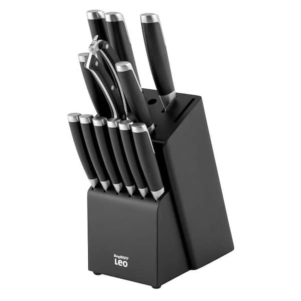 Graphite 13-Piece Stainless Steel Knife Block Set