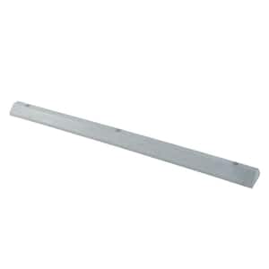 72 in. Recycled Gray Plastic Car Stop