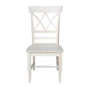Lacy Unfinished Wood Dining Chair (Set of 2)