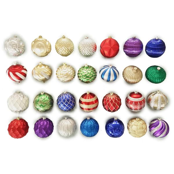 A Card of Assorted Material Christmas Buttons