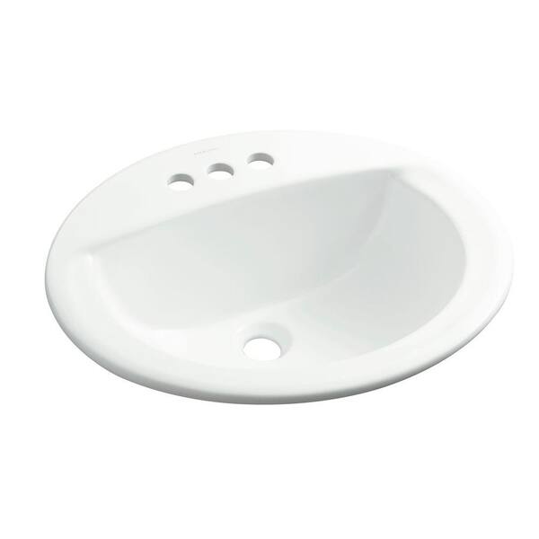 STERLING Elliot Self-Rimming Bathroom Sink in White